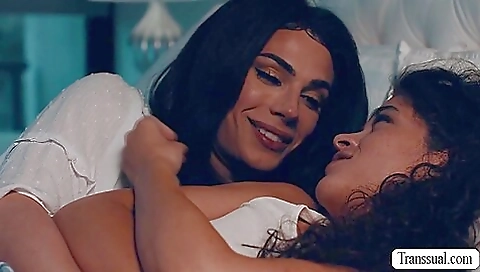 Brunette girl with a tattoo gets nailed by her boyfriend