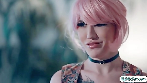 Big ass redhead gets fucked in her ass in this porn