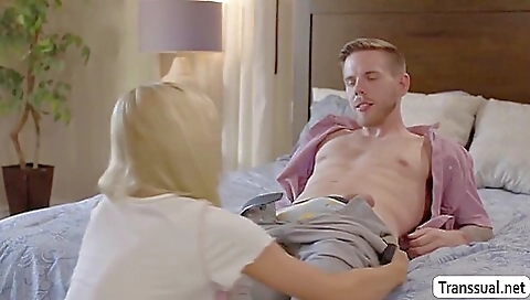 Blonde with big tits gets her ass fucked in this porn