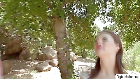 Blonde milf takes a dick in her ass and gets a blowjob